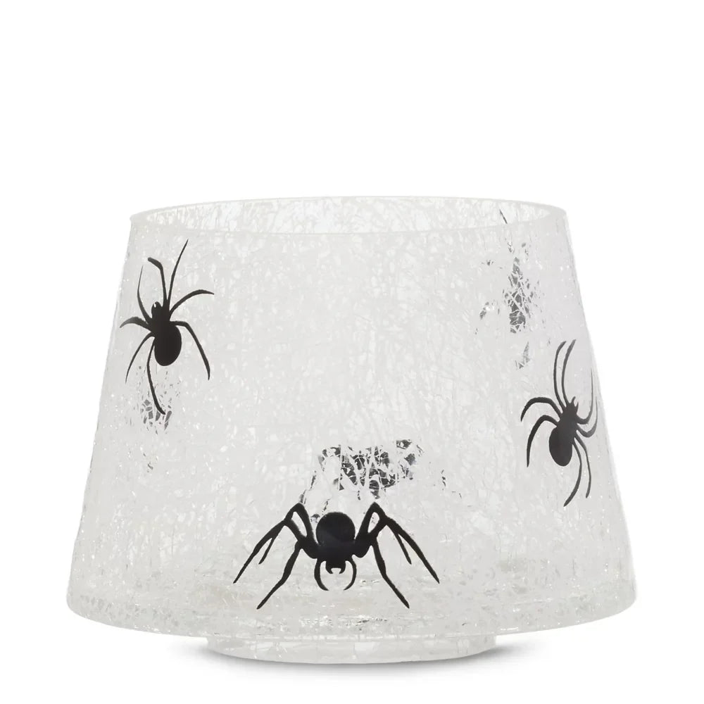 Spider Web Jar Candle Shade