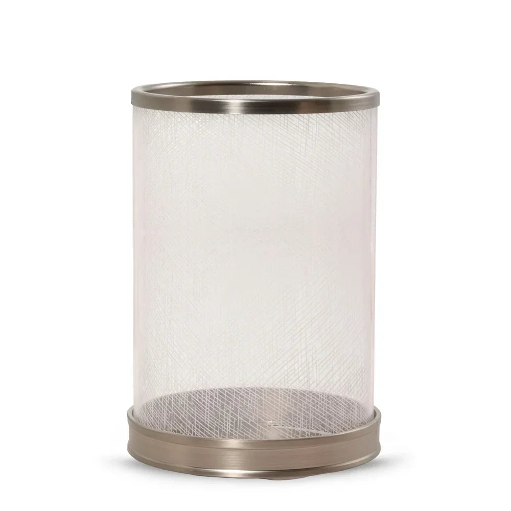 Silver Lining Jar Candle Holder