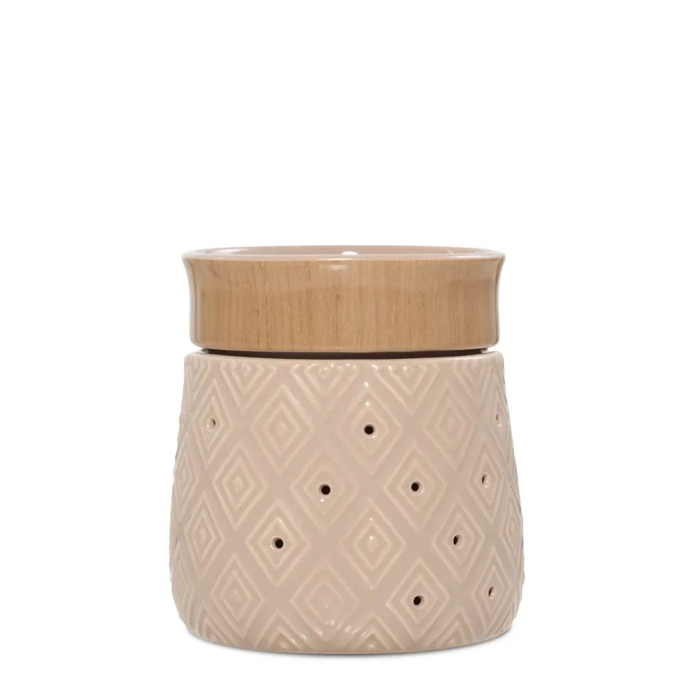 Diamond Weave Electric Wax Melt Warmer