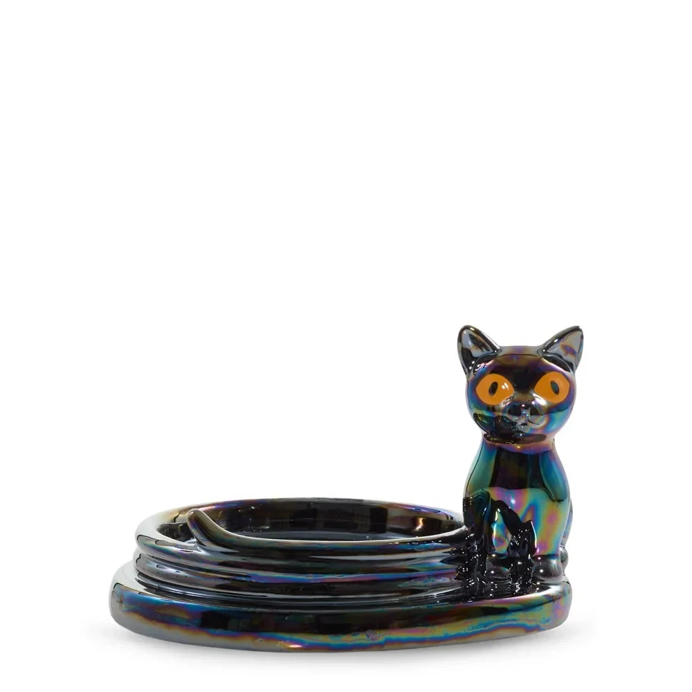 Twilight Whiskers Jar Candle Holder