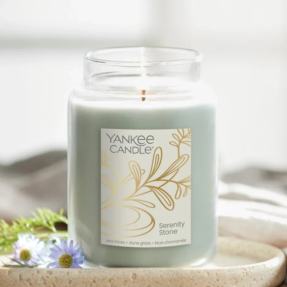 Serenity Stone Original Large Jar Candle